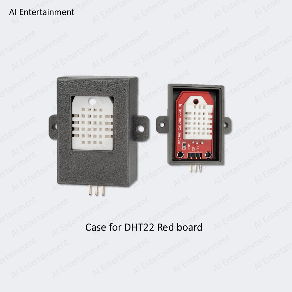 Case DHT22 red เคส DHT22 บอร์ดสีแดง