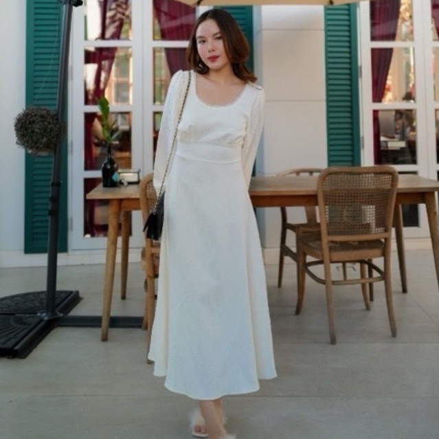 เดรส เดรสยาว เดรสแขนยาว MyWay Brand