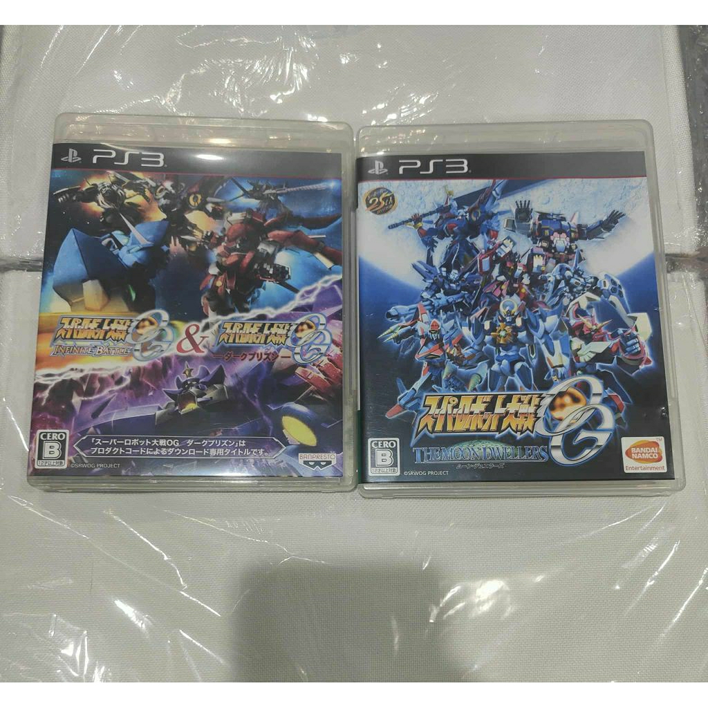 [หายาก] Ps3 Super Robot  OG The Moon Dwellers & Srw 2In1