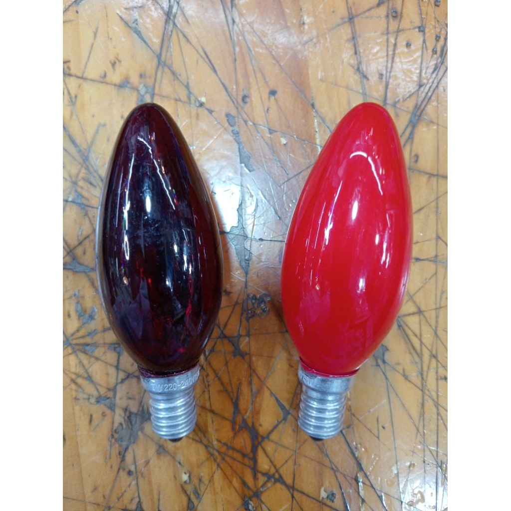 หลอดจำปาไหว้เจ้า เกลียวE14