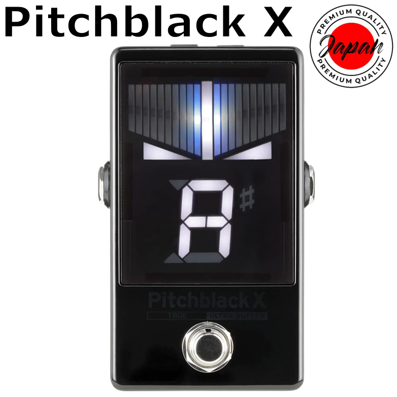 KORG Pitchblack X Pedal Tuner PB-X สําหรับกีตาร์/เบส ULTRA BUFFER ของแท้ 100% ส่งตรงจากญี่ปุ่น