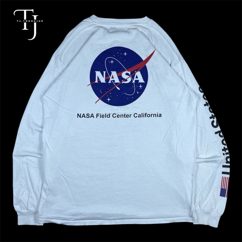 เสื้อแขนยาว NASA Field Center California (แท้ มือสอง)