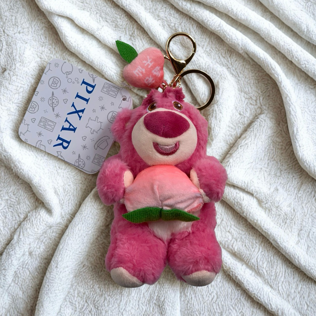 พวงกุญแจ Lotso Disney Keychain (peach)