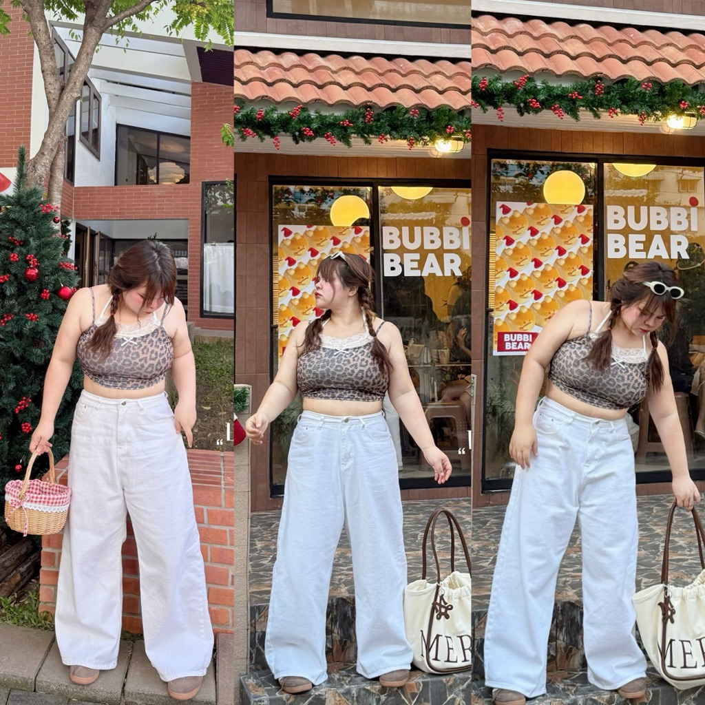 เข้าเพิ่ม Buggy jeans กางเกงยีนส์ขากระบอกใหญ่พิเศษ สวย ทรงเป๊ะ มาเพื่อสาวอวบโดยเฉพาะ ใส่แล้วผอมสูง ไซส์ใหญ่ ราคา ถูกที่สุด ดีลบีเคเค แกลเลอรีภาพที่ 6