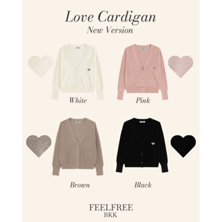 Love cardigan 790.- เสื้อคลุมคาร์ดิแกน เนื้อผ้านุ่มมาก หนากำ…