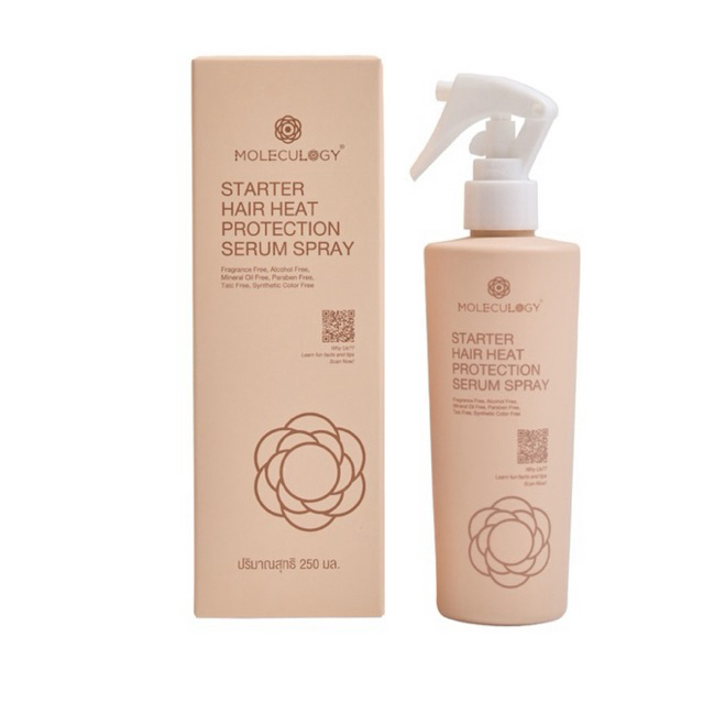 [ของแท้100%] Moleculogy Starter Hair Heat Protection Serum Spray สเปรน์กันความร้อน บำรุงผมแห้งเสีย