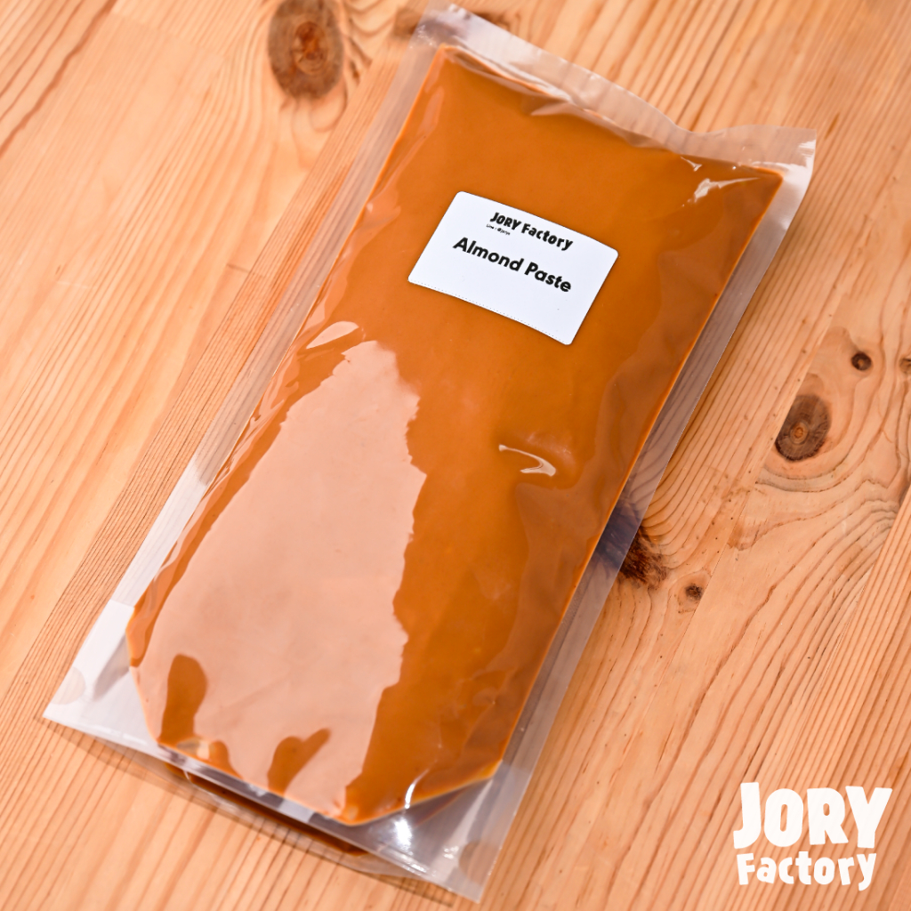 Almond Paste อัลมอนด์เพสท์ 100% เนยอัลมอนด์ อัลมอนด์บด 100% แบบแพค 1 กิโลกรัม ถั่ว ถั่วบด