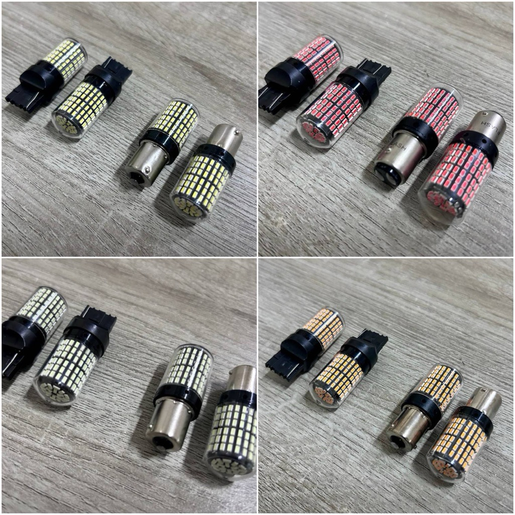 ไฟ LED 144 ชิป หลอดไฟท้าย ( 1 คู่ ) แบบแช่ ไม่กระพริบ