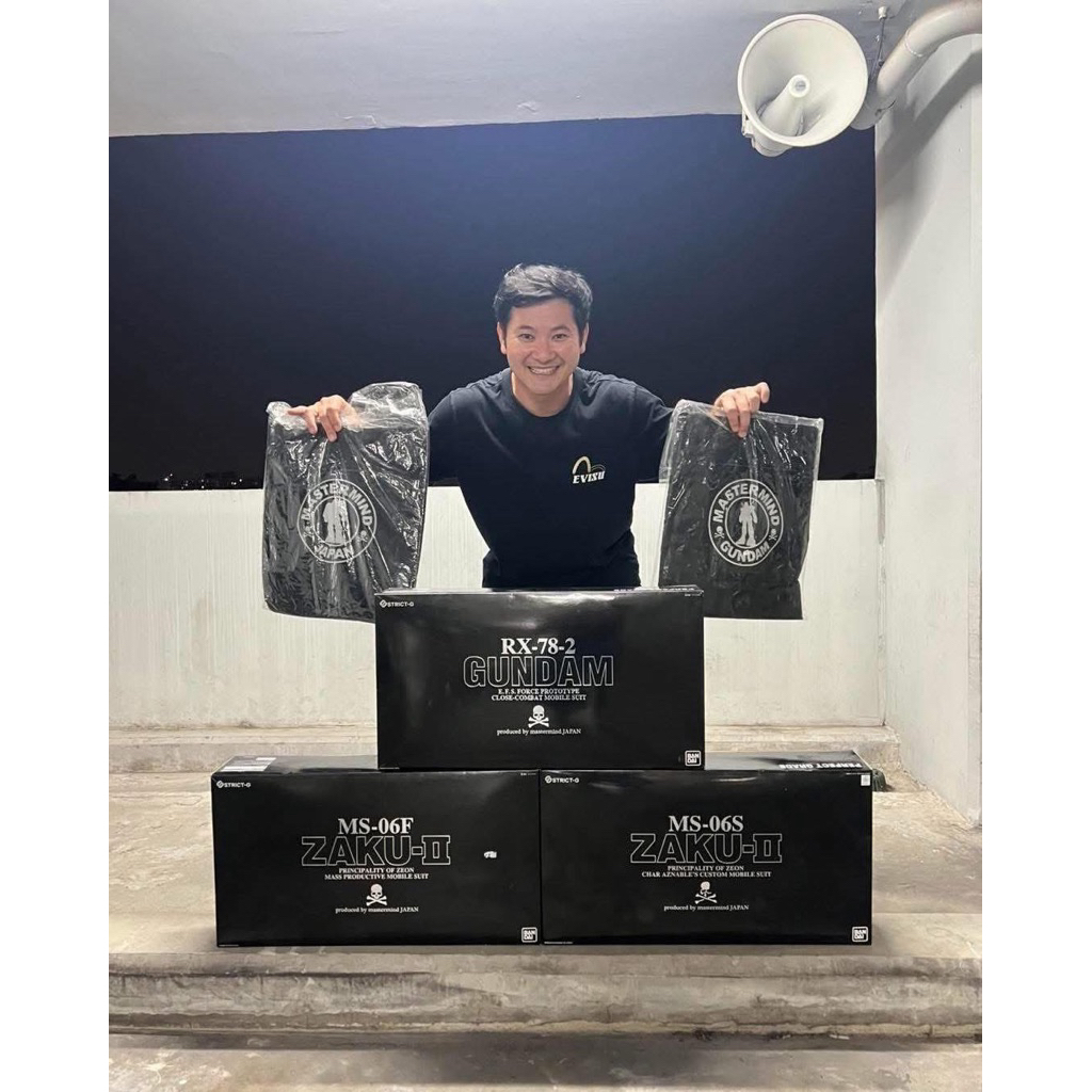 ครบชุด Limited PG Rx78 [master mind]+ PG zaku 06S [master mind] + PG zaku 06F [master mind] พร้อมกระ