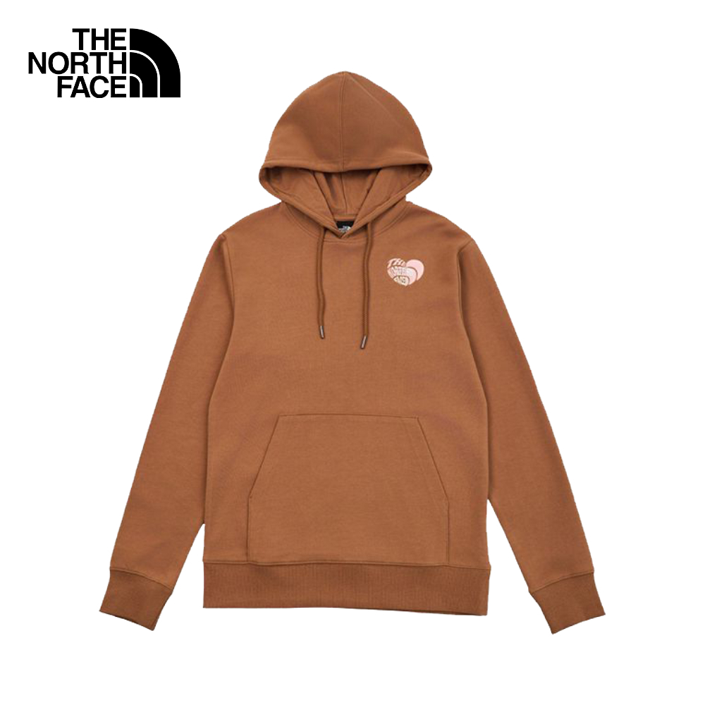 THE NORTH FACE U RLX VDAY HOODIE GRAPHIC - (ดูตารางไซซ์ ASIA/AP)/LATTE เสื้อฮู้ดดี้ Unisex