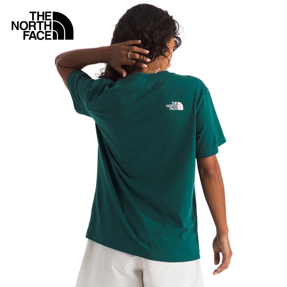 THE NORTH FACE U S/S HALF DOME RLX TEE - (ดูตารางไซซ์ ASIA/AP)/DEEP NORI เสื้อยืด Unisex - รูปที่ 2