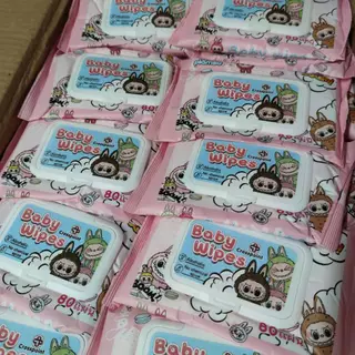 ทิชชู่เปียก สุดคุ้ม เซท10ห่อ 30แผ่น Baby Wipes ผ้านุ่มชุ่มชื่น (ห่อเล็ก)