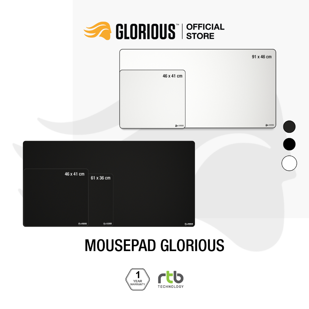 Glorious Mouse Pad แผ่นรองเมาส์เกมมิ่ง Gaming Mouse Pad