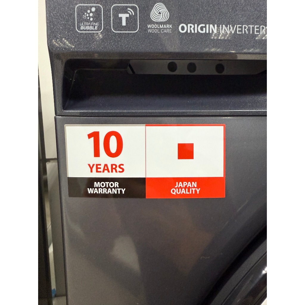 TOSHIBA เครื่องซักผ้า/อบผ้า ฝาหน้า Inverter ซัก 13 โล อบ 8 โล รุ่น TWD-T21BU140UWT(MG) เชื่อมต่อแอปได้ ผ่อน 0% - รูปที่ 5