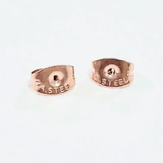earika.earrings - แป้นทับสแตนเลสทรงผีเสื้อ 20 ชิ้น (stainless steel) สแตนเลสเกรดการแพทย์ ใส่อาบน้ำได้ ผิวแพ้ง่ายใส่ได้