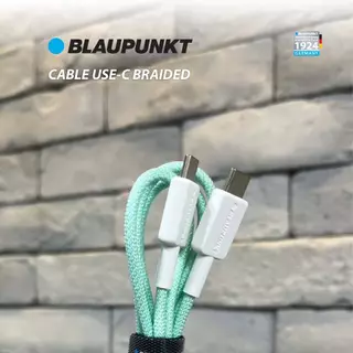 [ของแท้] BLAUPUNKT สายชาร์จ USB-C แบบถัก 60W ยาว 1.2 เมตร | รองรับ PD Fast Charge | สายถักทนพิเศษ