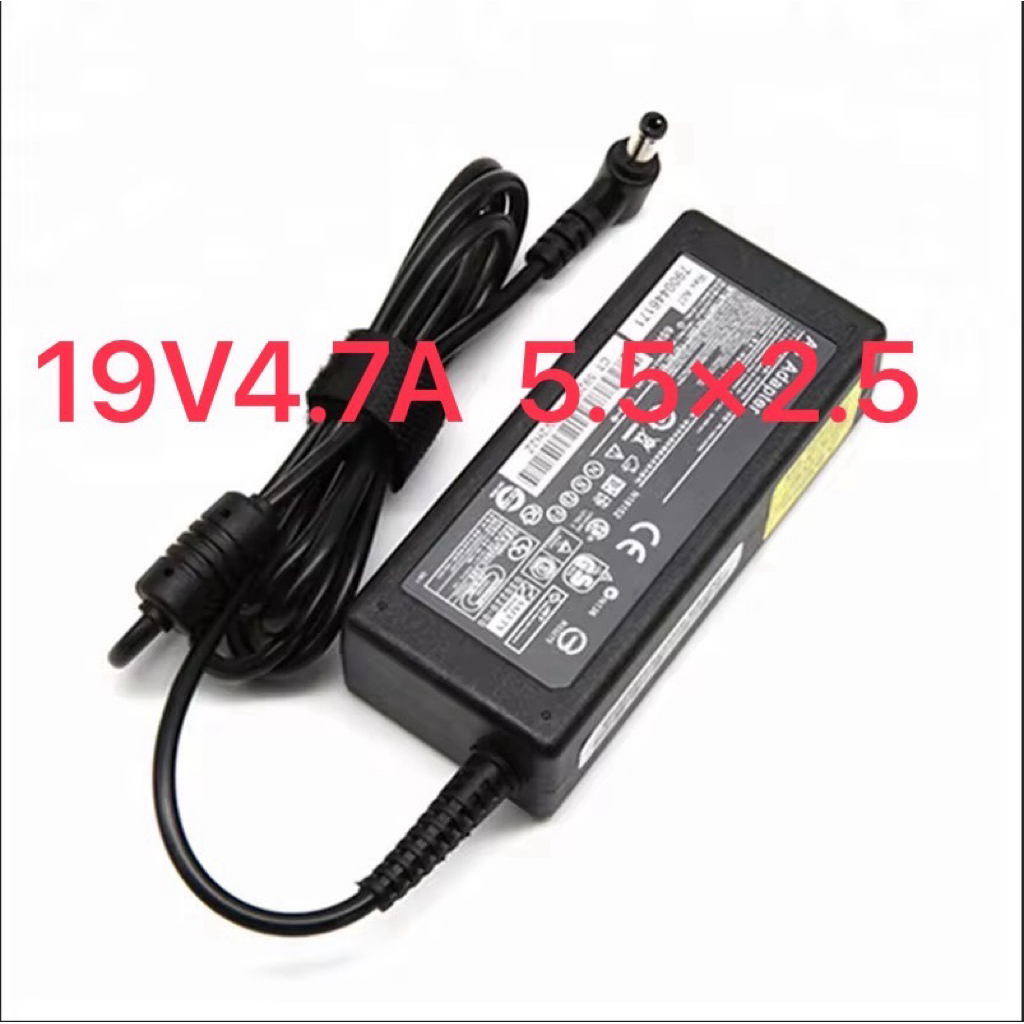 อะแดปเตอร์แปลงไฟสำหรับโน๊ตบุ๊ค ASUS 90W A40J/A42J/X42J/K42J, 19V 4.74A  5.5×2.5