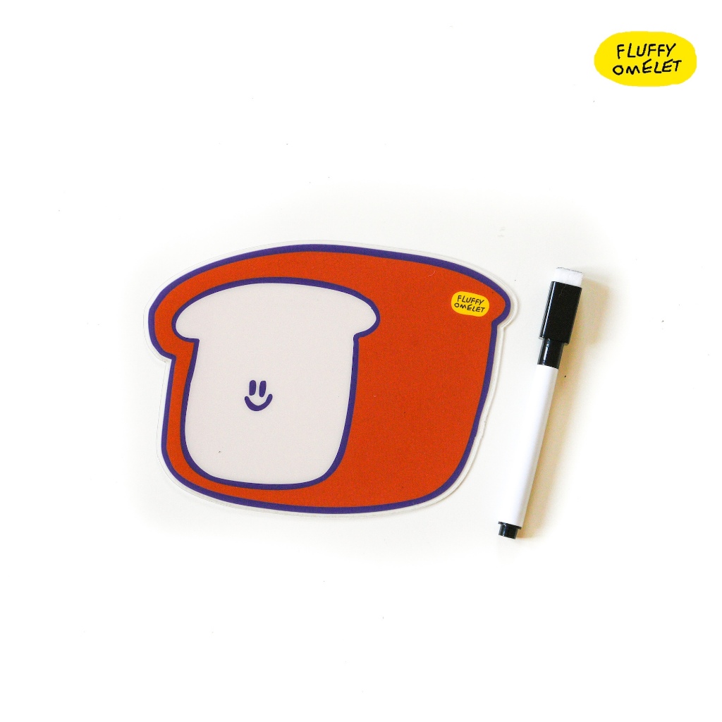 แผ่นโน๊ตลบได้ LOAF BREAD MEMOPAD BOARD