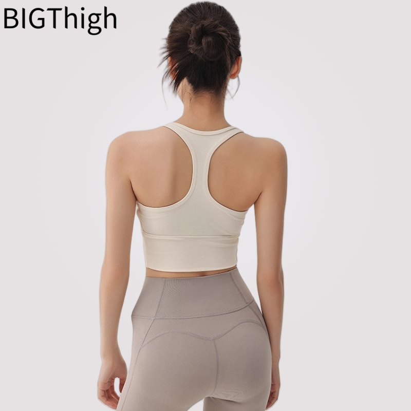 Big Thigh เสื้อกั๊กกีฬากันกระแทกสำหรับผู้หญิง สำหรับการฝึกโยคะ ฟิตเนส และพิลาทิส