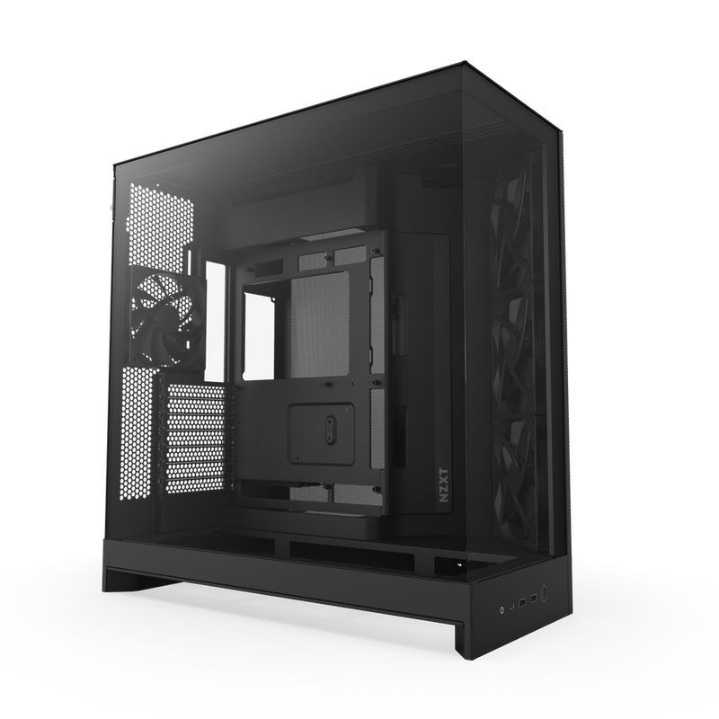 CASE (เคส) NZXT H9 FLOW RGB (2025) - BLACK E-ATX (CM-H92FB-R1)