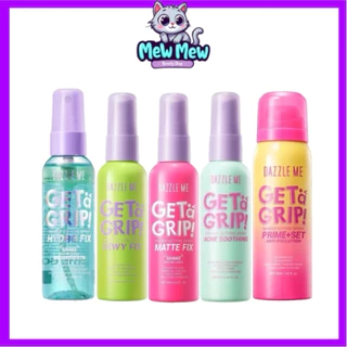 DAZZLE ME Get a Grip! Makeup Setting Spray Dewy Fix -Matte Fix-Acne Soothing สเปรย์ล็อคเมคอัพ ควบคุมความมัน ติดทนนาน 🌈⭐️