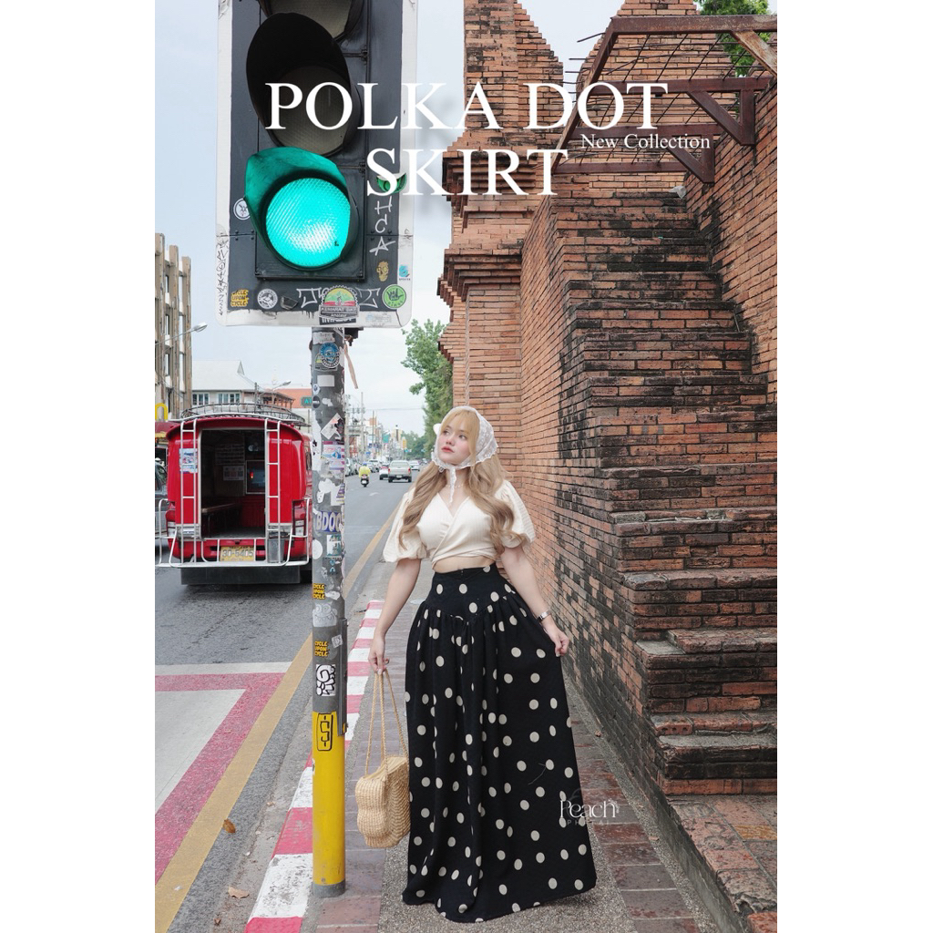 ชุดเซทเนื้อผ้าฝ้ายลายเกล็ดเต่าลายจุดกดแยกชิ้น