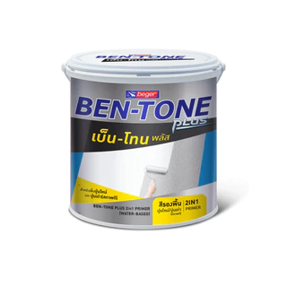 Beger BT-1000 ขนาด 8.5 ลิตร เบนโทน สีรองพื้นปูนอเนกประสงค์ สูตรน้ำ 2in1 ปูนเก่า ปูนใหม่ กลิ่นอ่อน