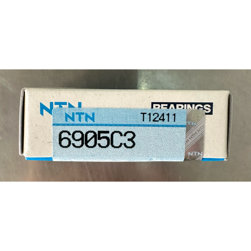 ตลับลูกปืนเบอร์6905C3 รอบจัด ยี่ห้อ NTN Bearing (Taiwan) แกนราวลิ้น W110 W125 SMASH