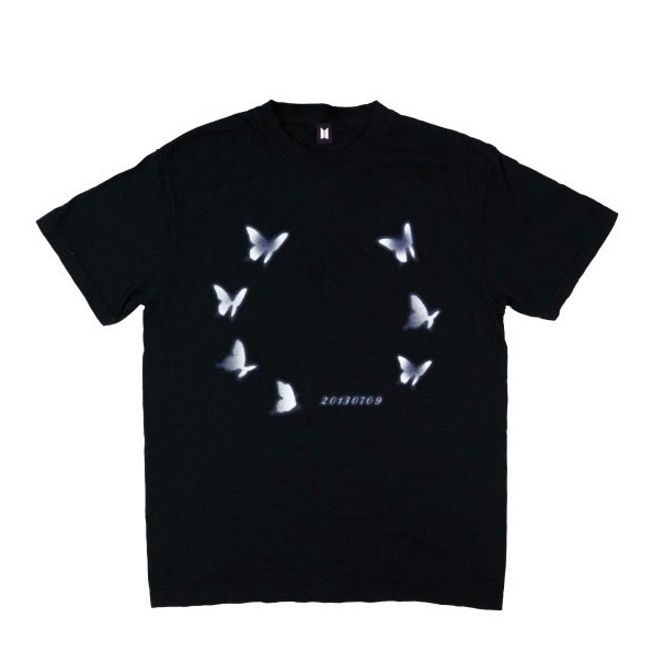 BTS T-shirt BLACK - FOREVER WE ARE YOUNG