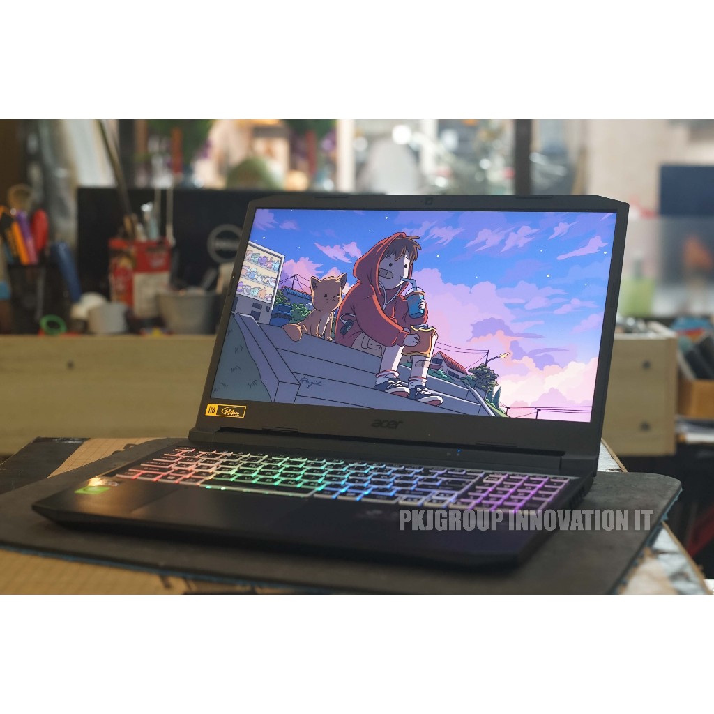 โน๊ตบุ๊คเล่นเกมมือสอง Acer Nitro 5 AN515-45-R2MT R5 5600H RAM 16 GB M.2 512GB RTX3050Ti 15.6"