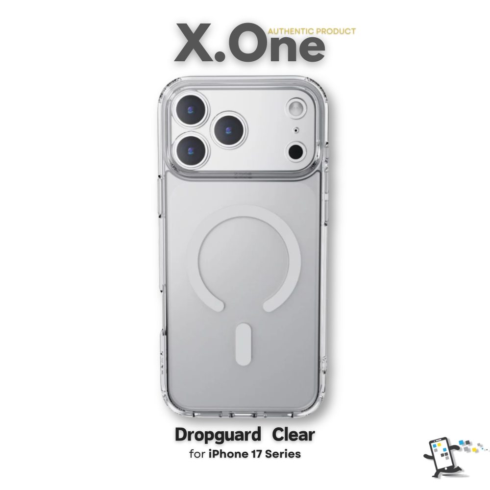 X.One Dropguard Clear Magnetic เคสสำหรับ iPhone 17 Pro Max, iPhone 17 Pro, iPhone 17 และ iPhone 17 Air