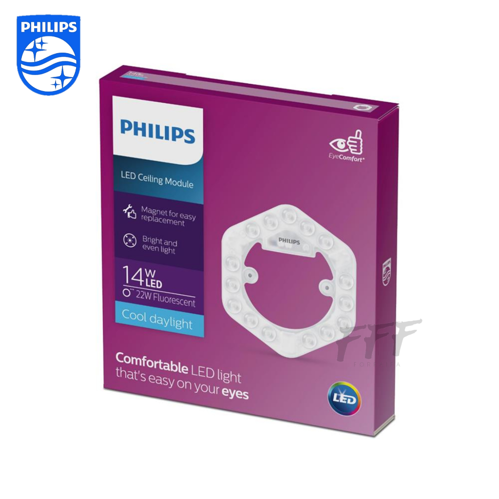 [PHILIPS] LED Circular MOD 14W แผงโมดูล LED โคมเพดานกลม แสงขาว Daylight