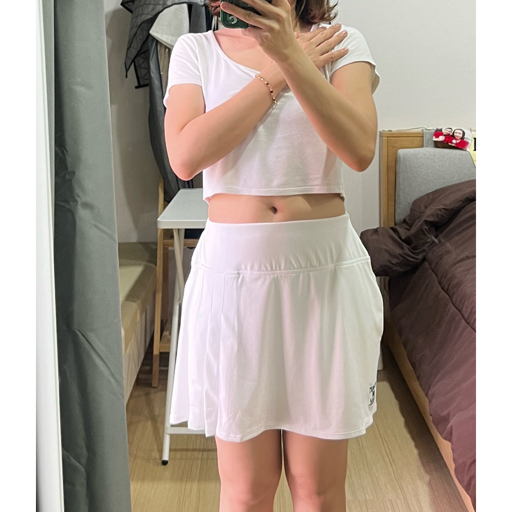 Used‼️Waking Bee  สีขาว🤍Sz.M (ปรับลงS) ของแท้จากShop💯%