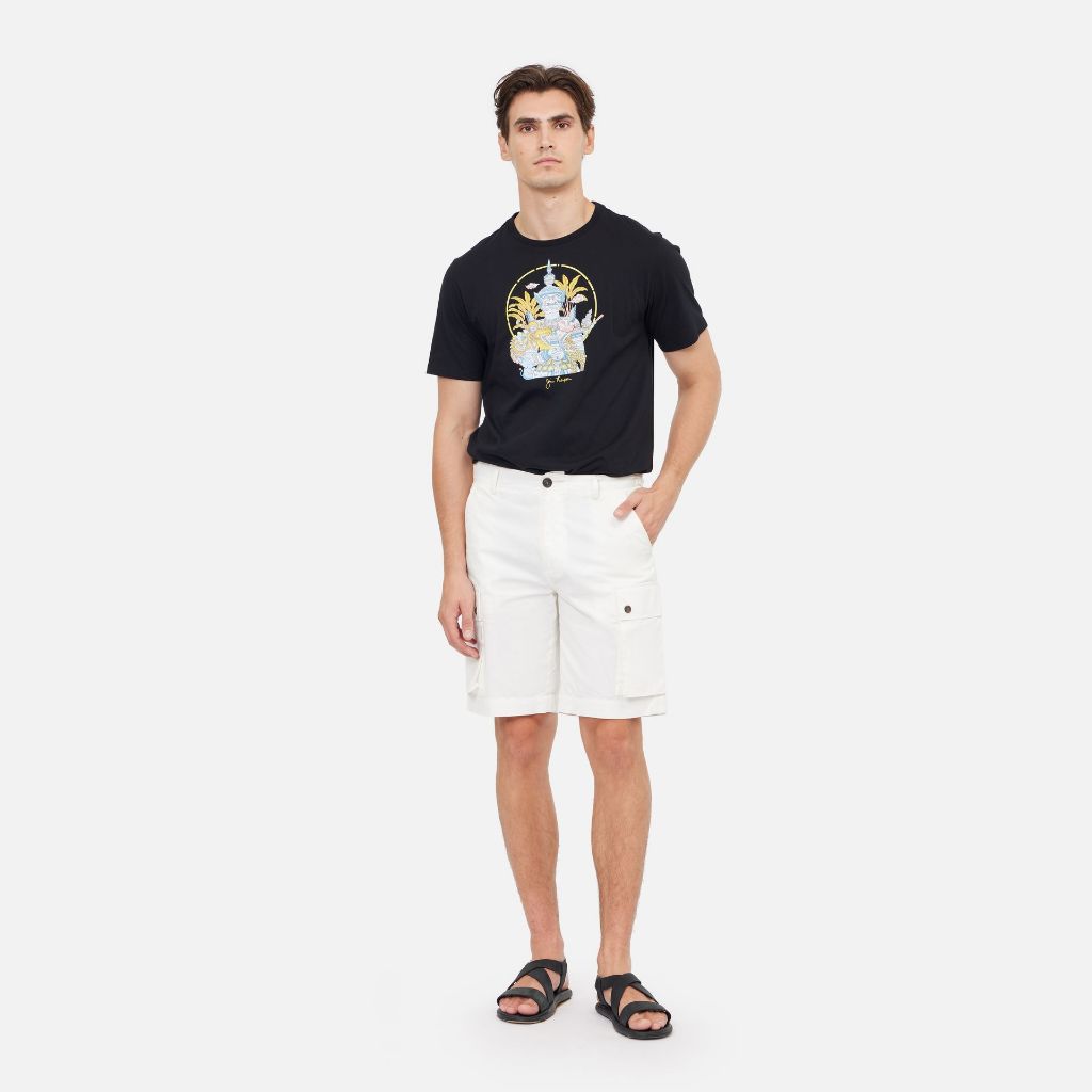 Giant Cotton T-Shirt - Classic Black