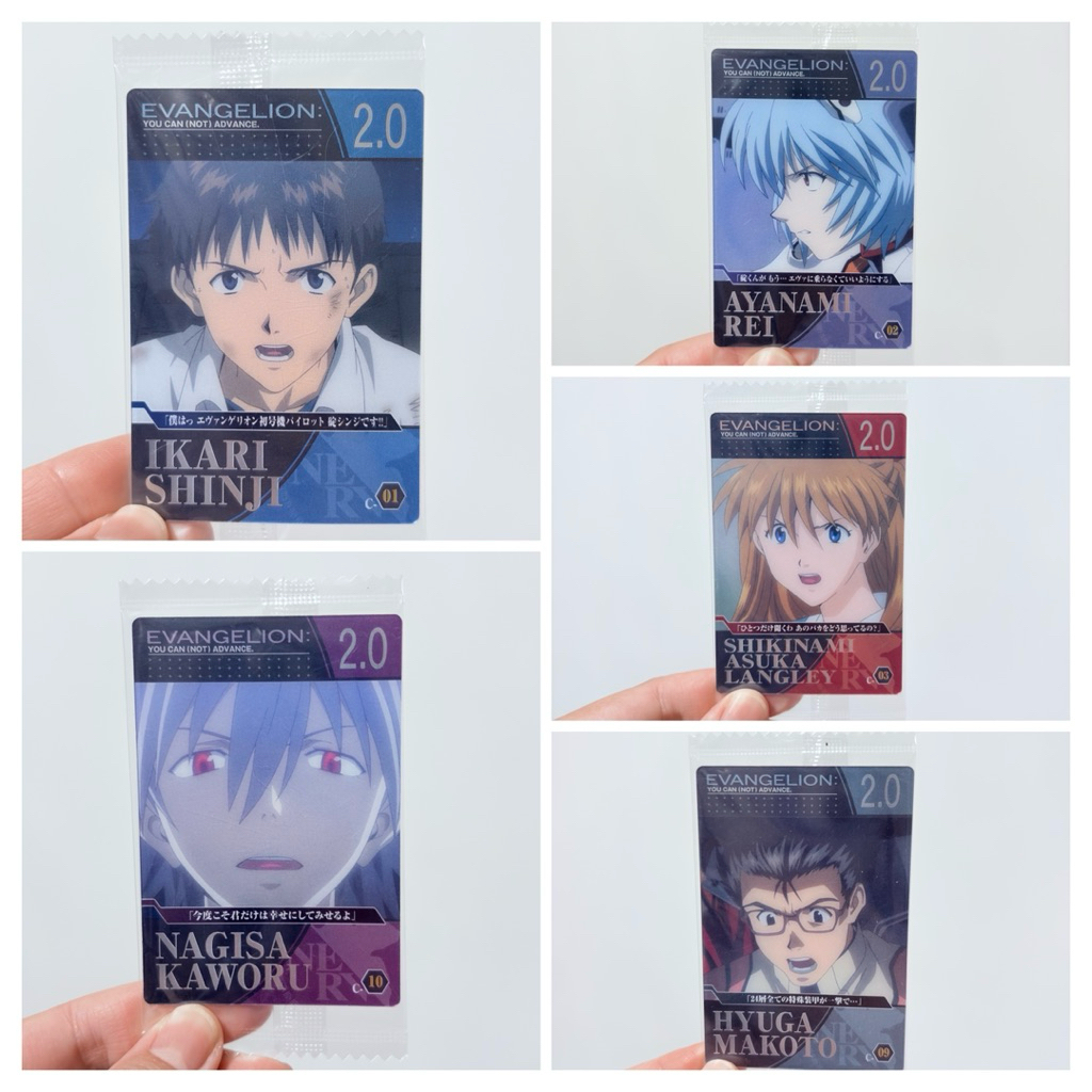 (งานแท้ สินค้ามือสองจากญี่ปุ่น) ปี2011 การ์ด อนิเมะ Neon Genesis Evangelion อีวานเกเลี่ยน อีวาน มหาสงครามวันพิพากษา