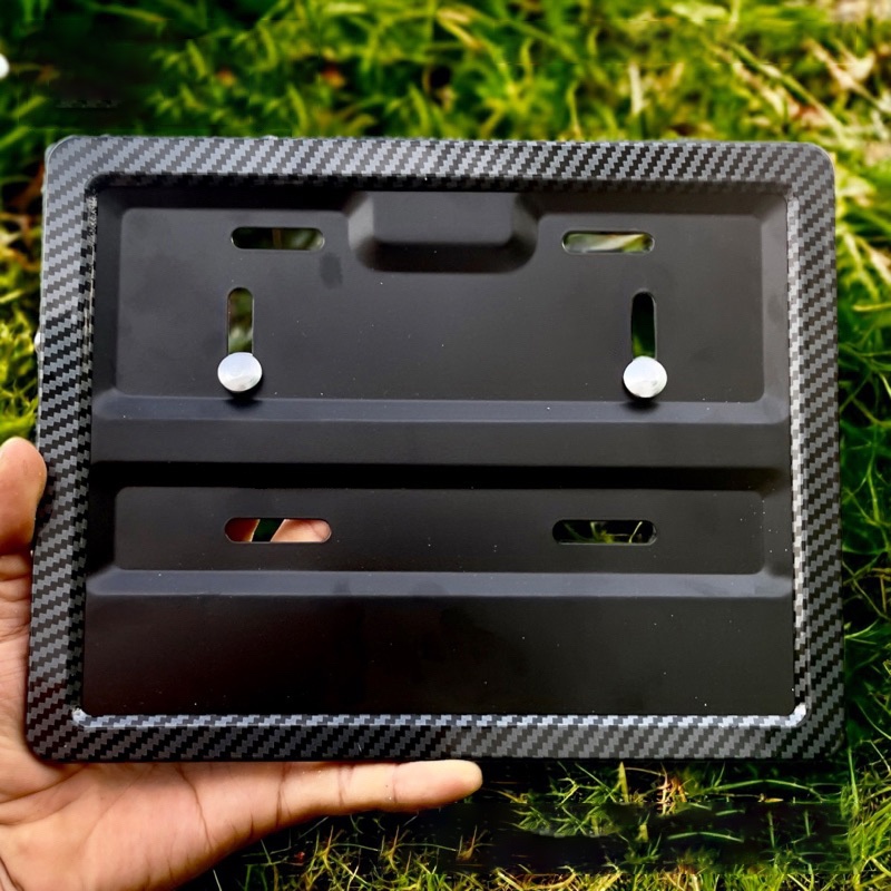 กรอบป้ายเตอร์ไซด์ แคฟล่า แคฟซูลพรบ( งานสแตนเลสเเท้ พร้อมน็อต ) กรอบทะเบียน กรอบทะเบียนมอเตอร์ไซค์ กรอบป้ายทะเบียน