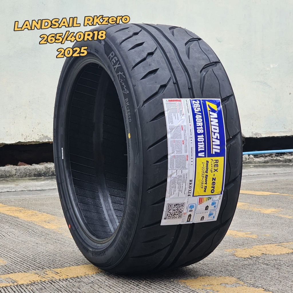 ยาง Lansail รุ่น REX KING RX-ZERO ขนาด 265/40R18 ปี2026 ราคาต่อเส้น แถมฟรีจุ๊บลมยาง