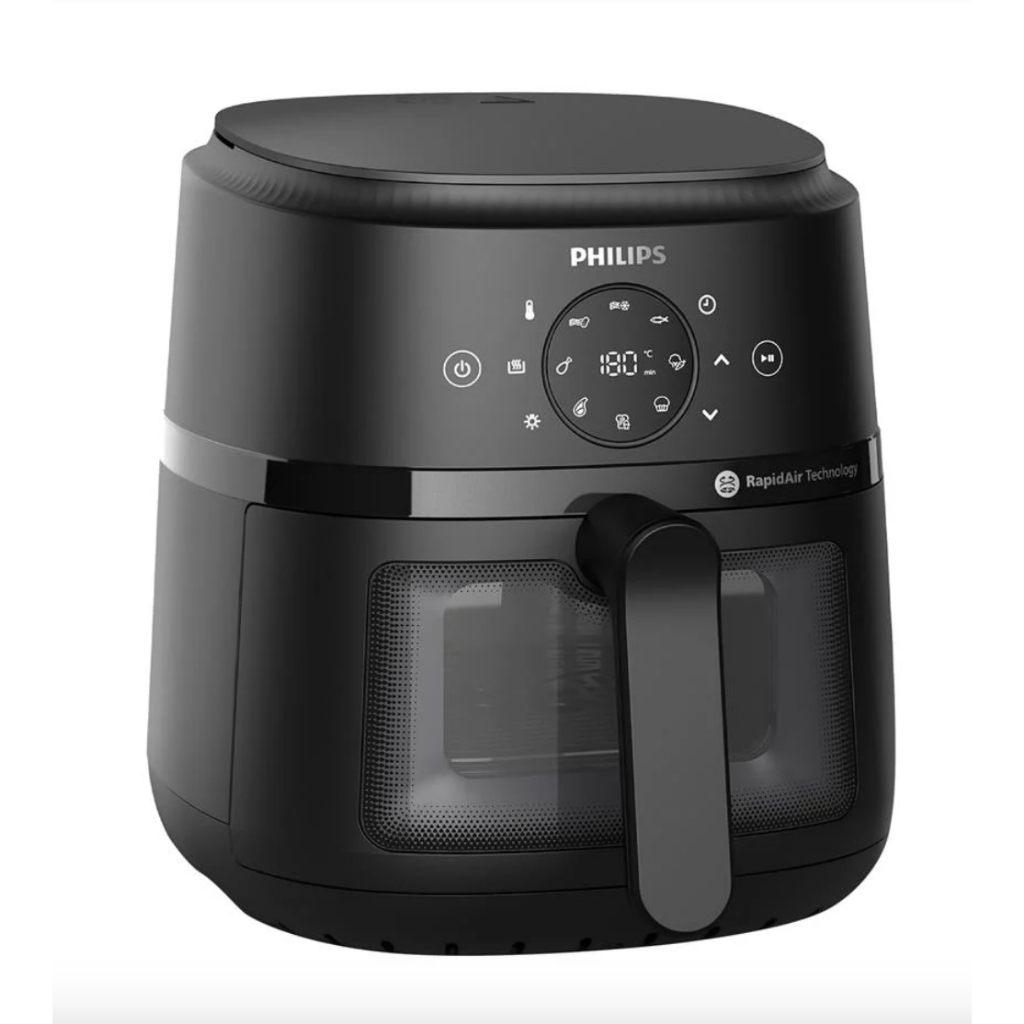 Philips AirFryer หม้อทอดอากาศฟิลิปส์ NA220/00 4.2 ลิตร หม้อทอดไร้น้ำมันความจุขนาดใหญ่ หม้อทอดลมร้อน 
