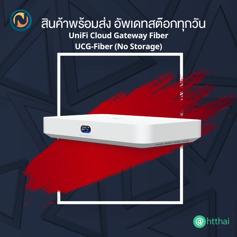 Ubiquiti UniFi Cloud Gateway Fiber 30W (No Storage) UCG-Fiber : Desktop 10G Cloud Gateway with integ
