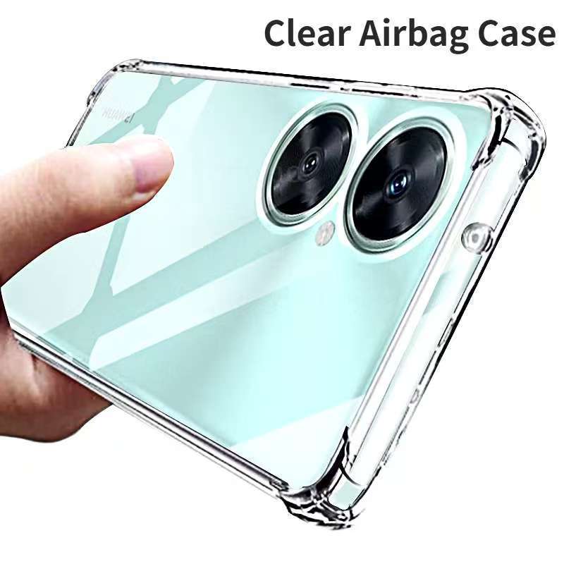 HUAWEI nova Y73ตรงรุ่น(ส่งในไทย)เคสTPUใสกันกระแทกแบบคลุมกล้องHUAWEI Nova Y73