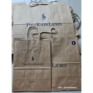 ถุงกระดาษ Polo ralph lauren ของแท้100%