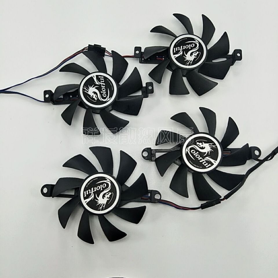 ภาพใหญ่: Seven Rainbow P106-100 GTX1060 960 950 แผงระบายความร้อนการ์ดจอ