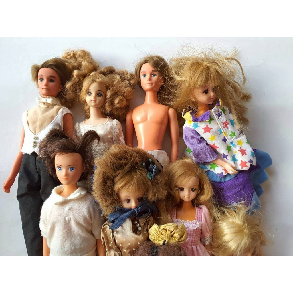 ริกะ ริกกะ บาร์บี้  licca rika ตุ๊กตาบาร์บี้ ญี่ปุ่น เหมาทั้งหมด