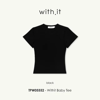 Withit signature baby tee เสื้อยืดเบบี้ - TPW05552