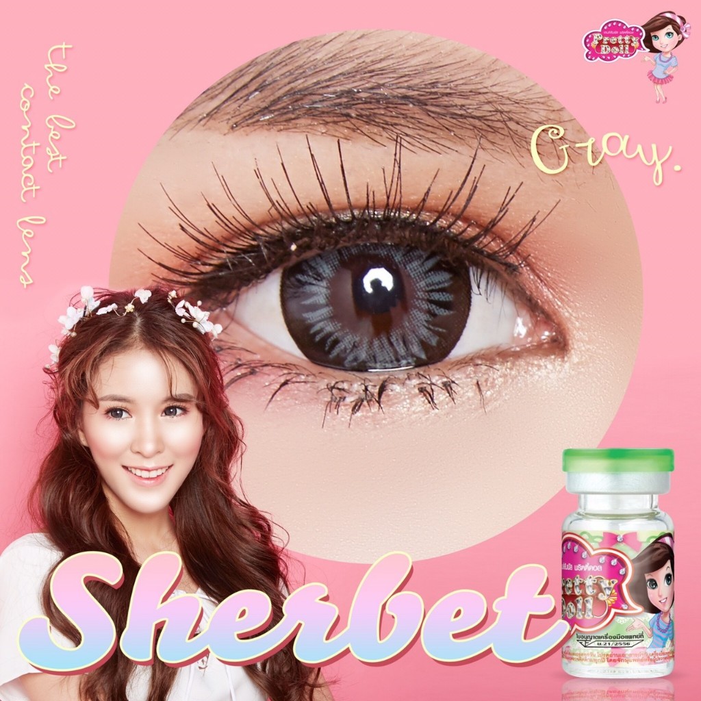 Pretty Doll คอนแทคเลนส์ Sherbet
