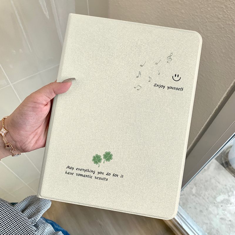 เคสไอแพด หมุน 360° วัสดุPC โคลเวอร์สี่แฉกนำโชค Gen10 Gen9 Gen8 Air7 13“ สำหรับ iPad Air5 Air4 Pro11 ราคา ถูกที่สุด ดีลบีเคเค แกลเลอรีภาพที่ 5