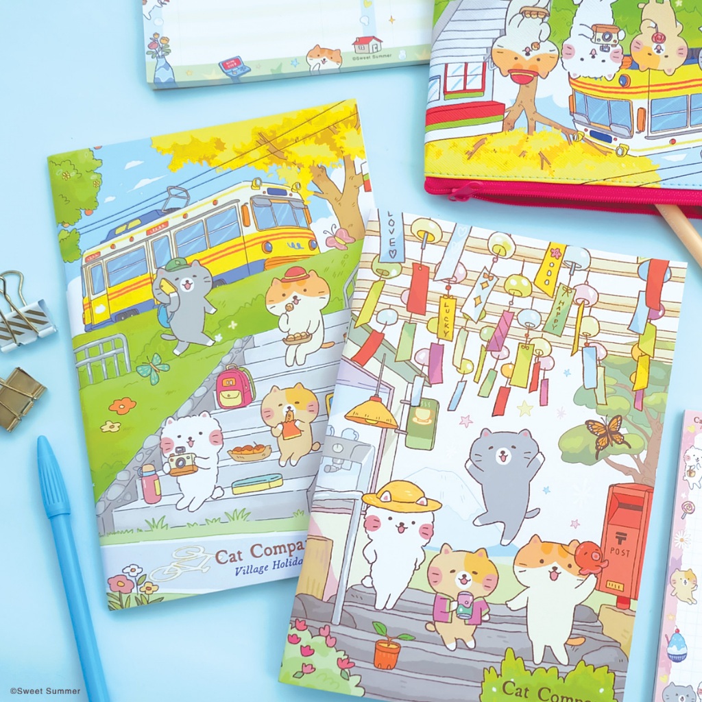 สวีทซัมเมอร์ : สมุดโน้ต ขนาด A5 : มีให้เลือก 3 ลาย