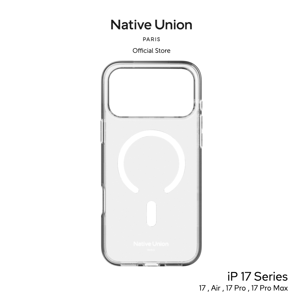 Native Union เคสกันกระแทก (RE)CLEAR CASE ใช้สำหรับ iPhone 17 Series
