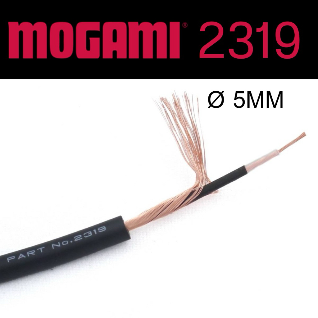 (ราคาต่อ1เมตร) Mogami 2319 – สายสัญญาณกีต้าร์และเอฟเฟค