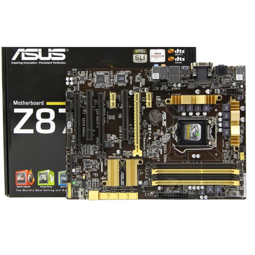 ASUS Z87 PLUS & Z87 A LGA 1150 คอมพิวเตอร์ เมนบอร์ด Mainboards